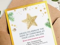 Christmas 2025 – Salvos invite poster and flyers
